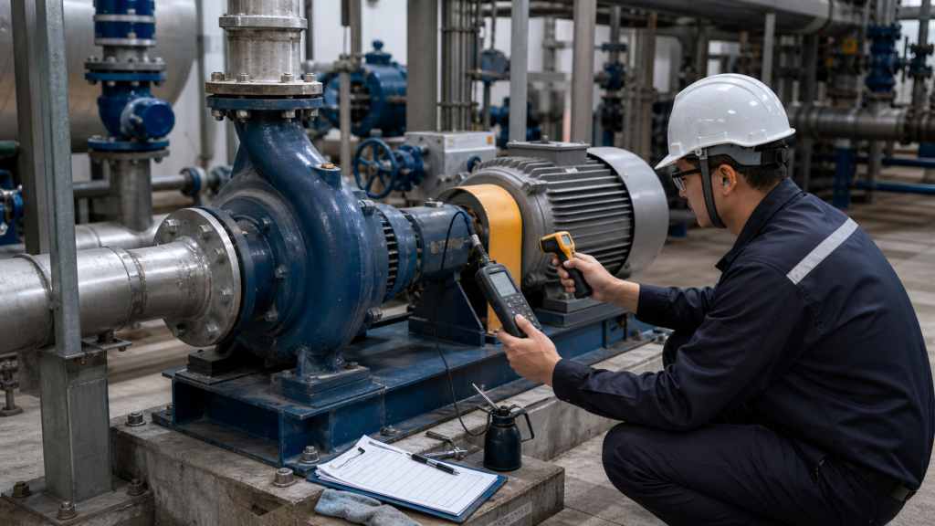 Centrifugal pump maintenance
