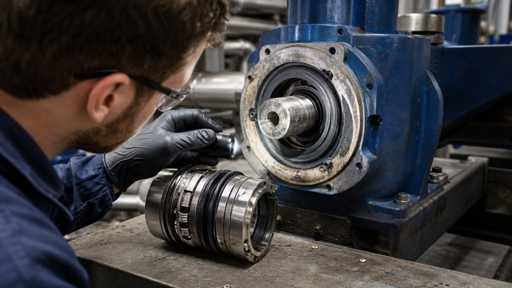 Centrifugal pump mechanical seal