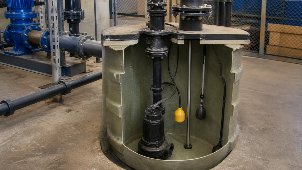 What is a grinder pump