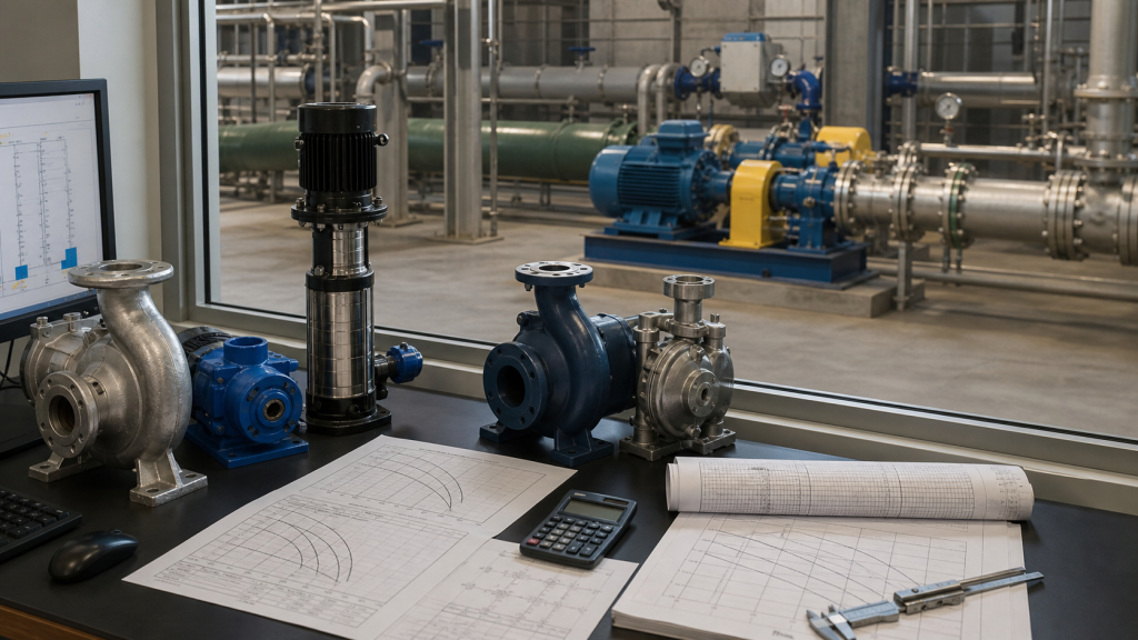 Pump sizing calculation