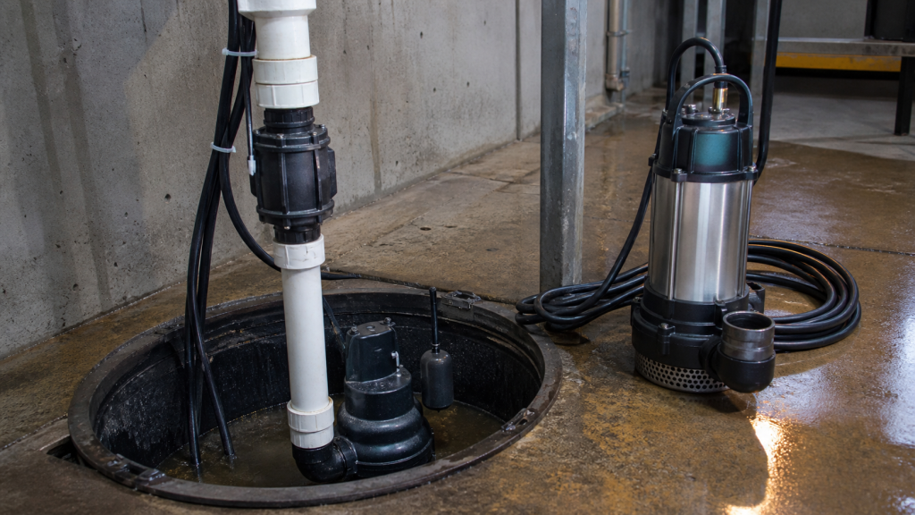 Submersible pump vs sump pump